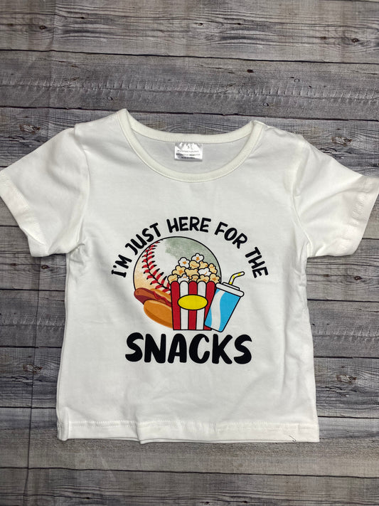 Here for the Snacks Tee